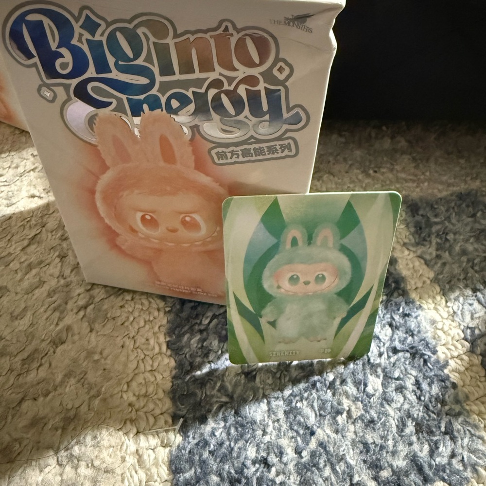 Big Into Energy Labubu: Serenity